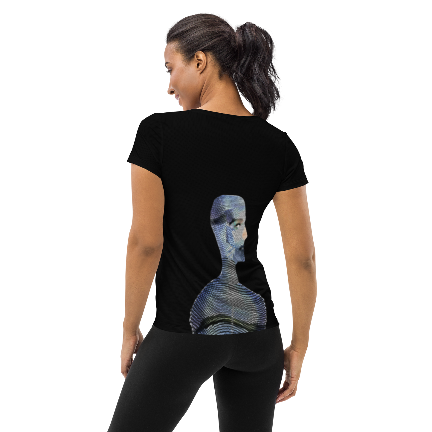 All-Over Print Women's Athletic T-shirt