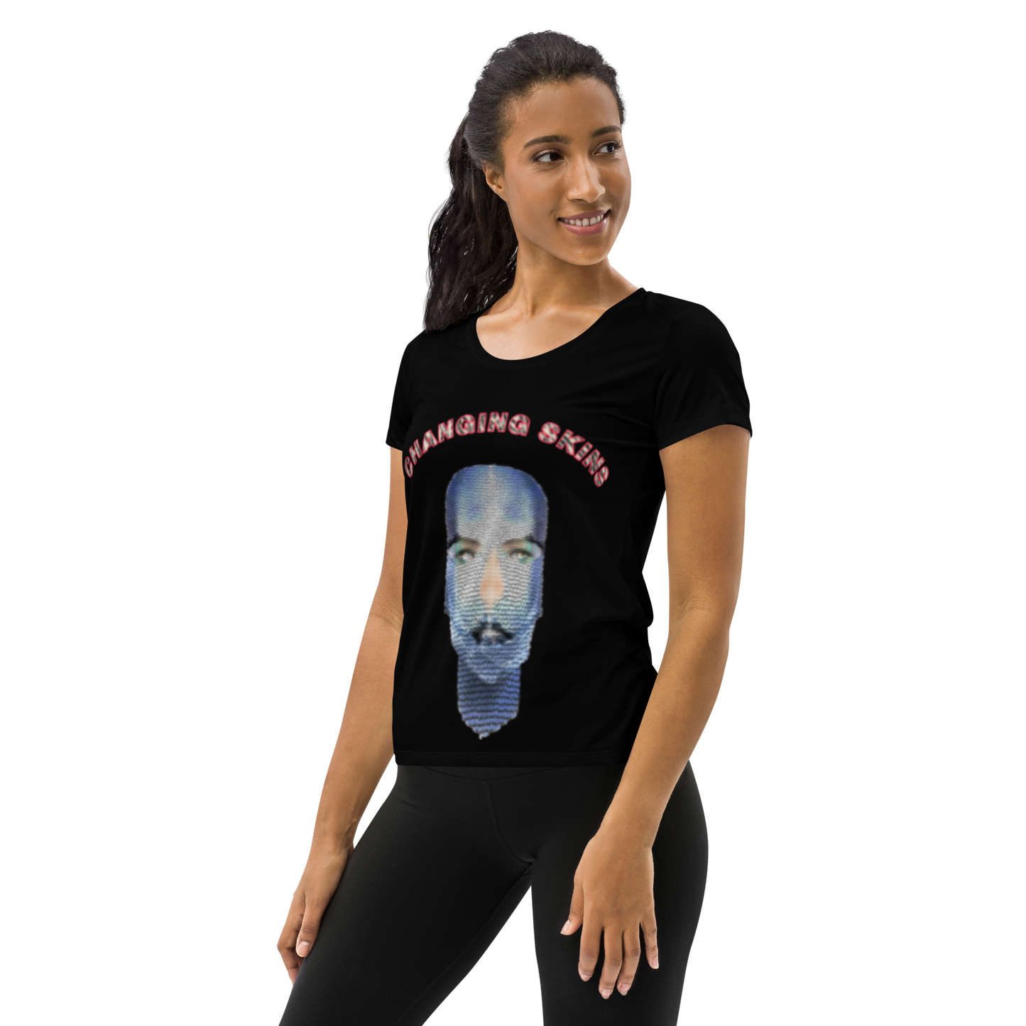 All-Over Print Women's Athletic T-shirt