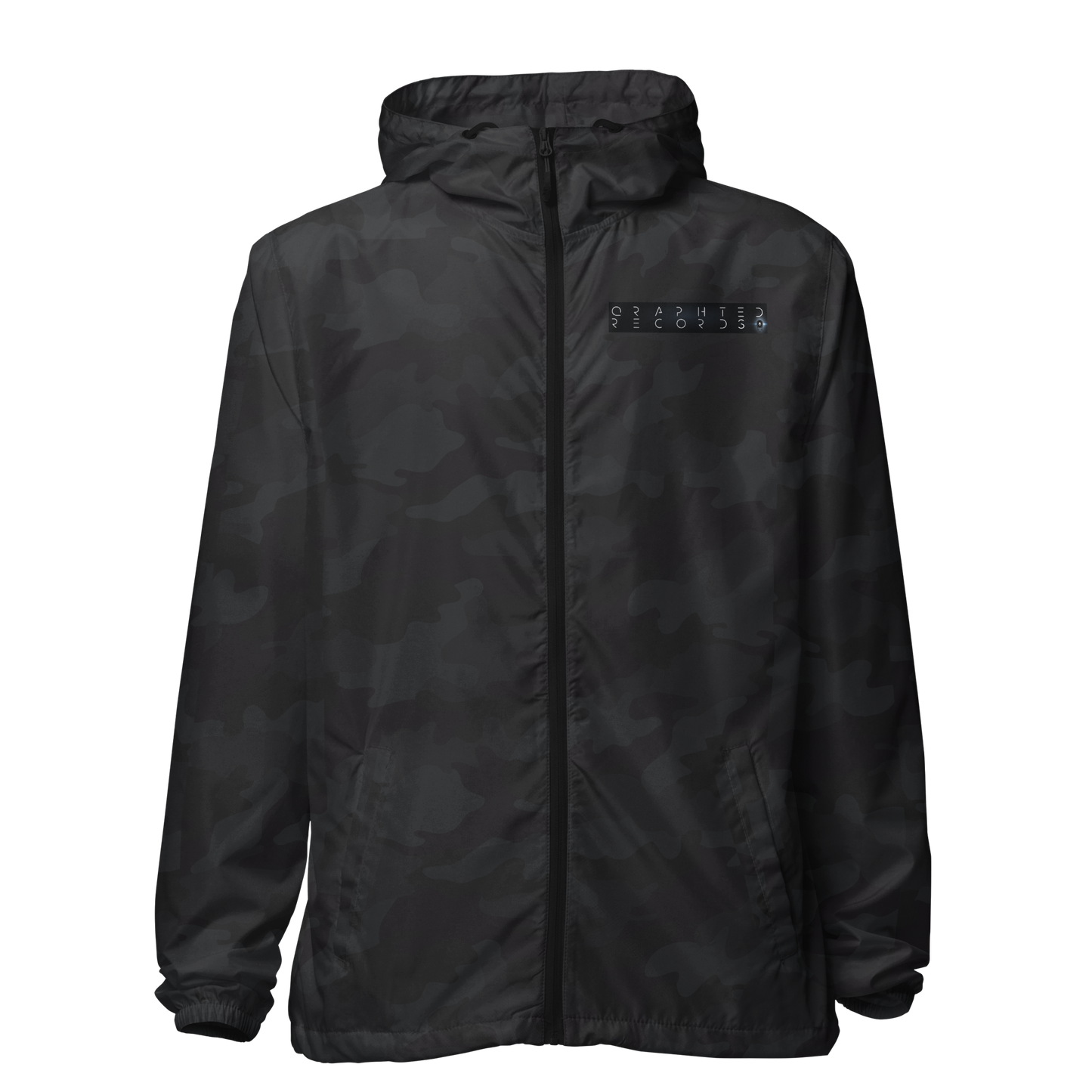 QR_23_Unisex lightweight zip up windbreaker