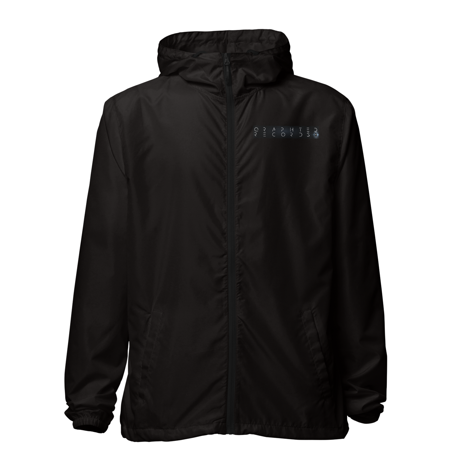 QR_23_Unisex lightweight zip up windbreaker