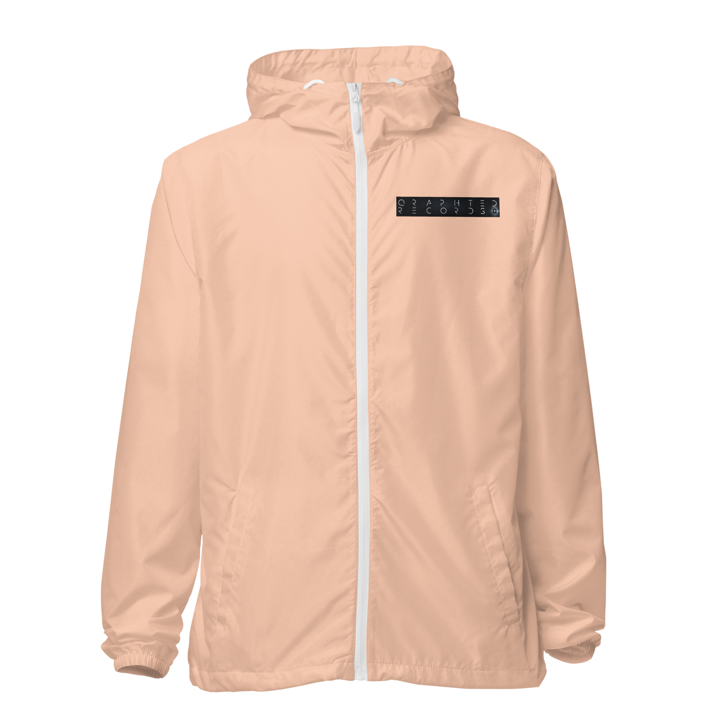 QR_23_Unisex lightweight zip up windbreaker