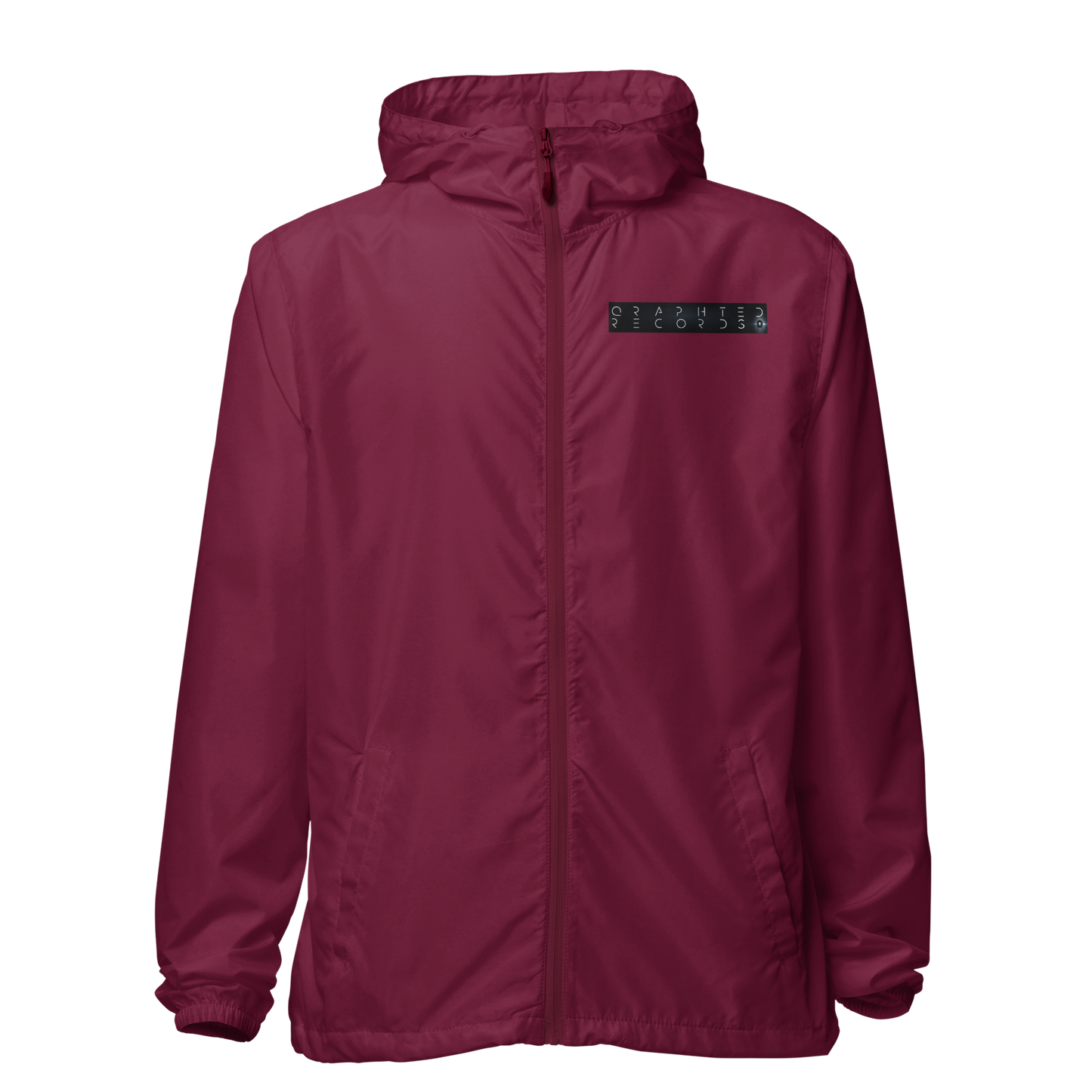 QR_23_Unisex lightweight zip up windbreaker